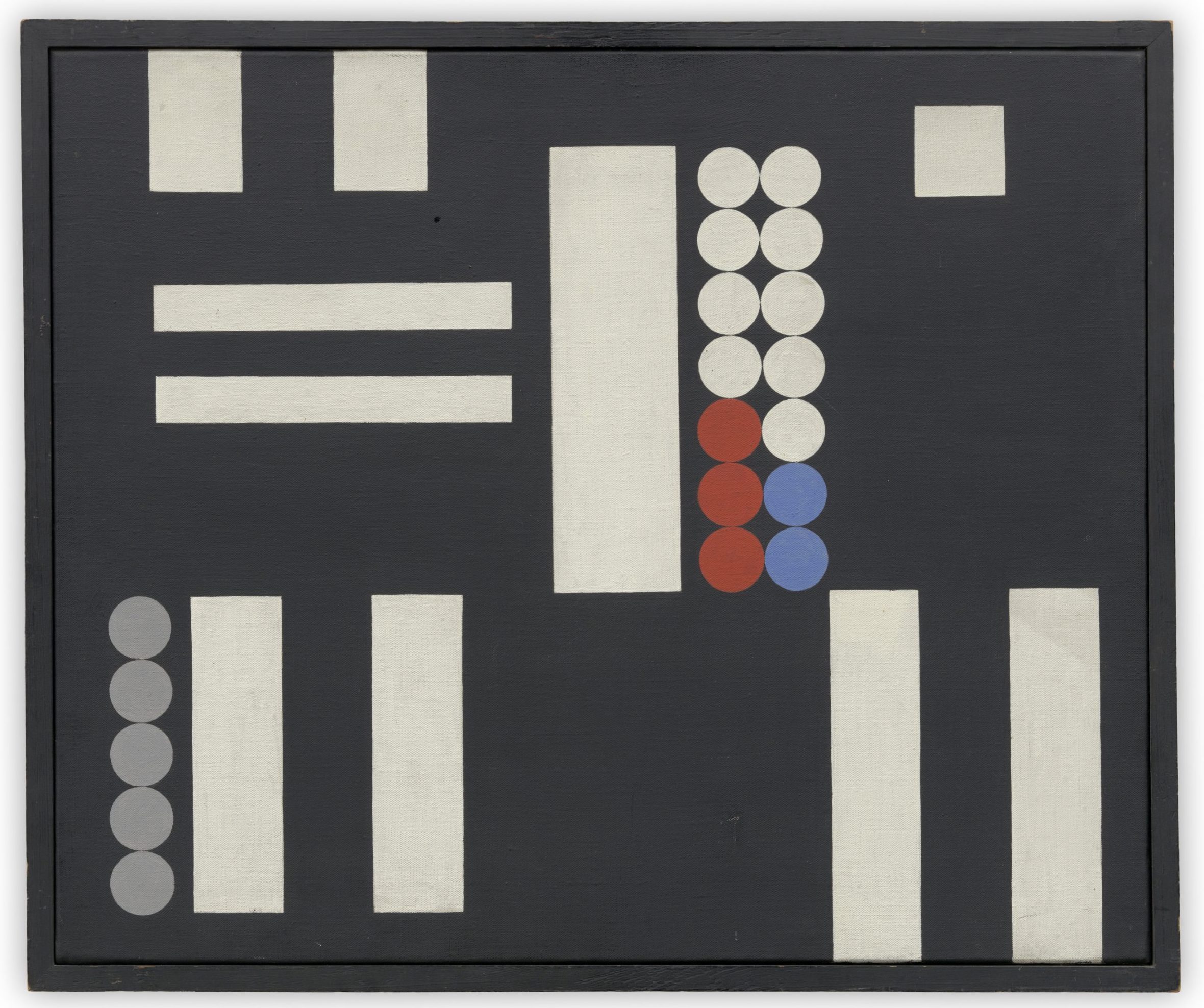 Composition with rectangles and circles - Sophie Taeuber-Arp