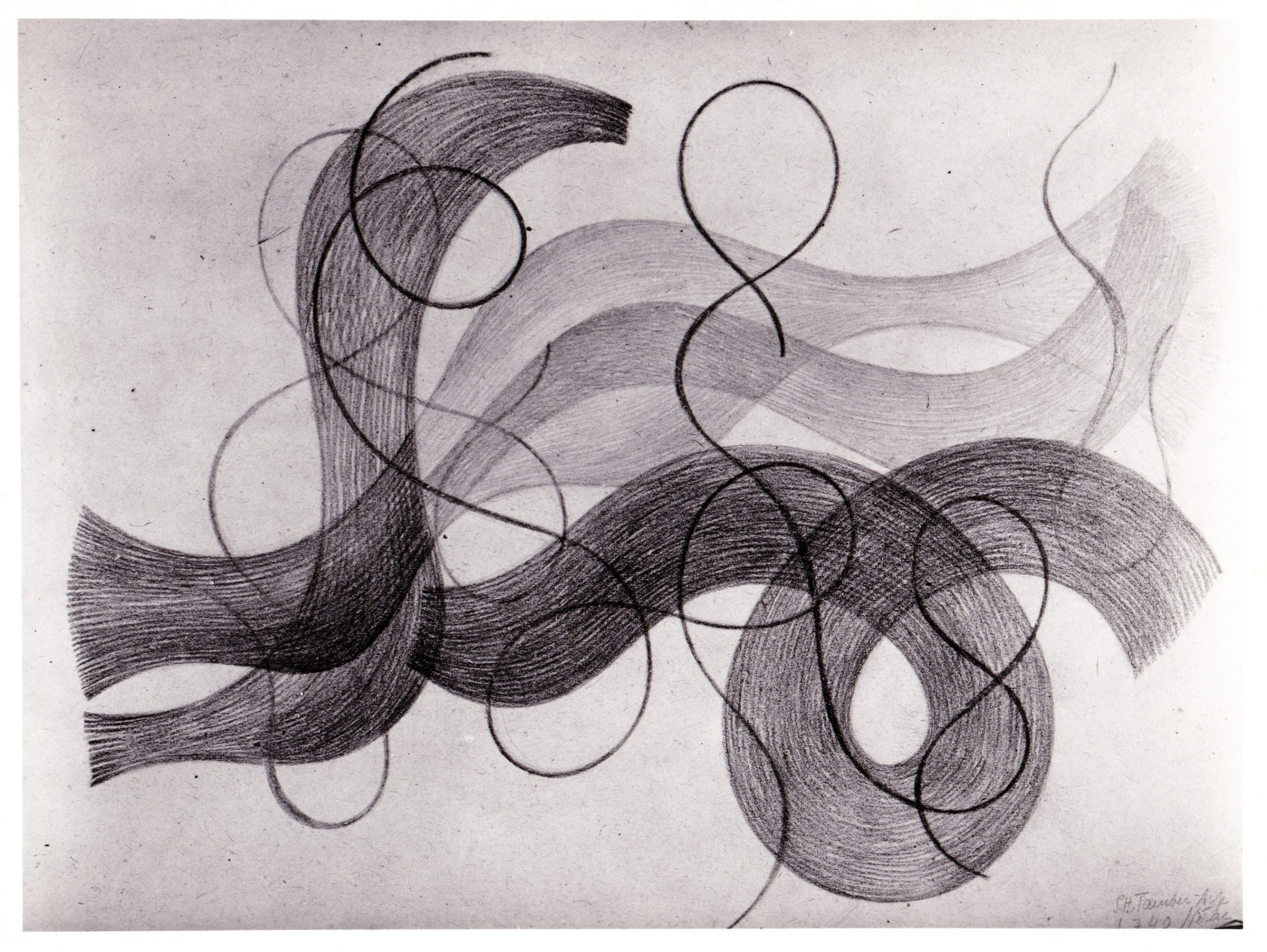 Fotografie von Yves Hervochon, Paris aus dem Archiv der Stiftung Arp e. V., Berlin/Rolandswerth