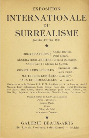 Exposition internationale du Surréalisme - 1938